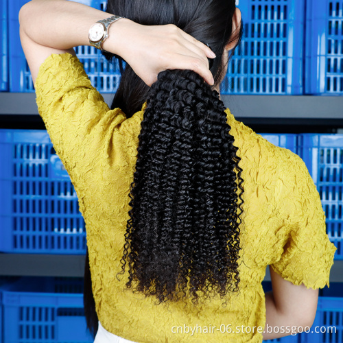 High Quality Remy Bundle Bone Human Hair,Deep Wave Curly Bundle Human Hair,High Quality Raw Hair Wholesale Perruqu Human Hair